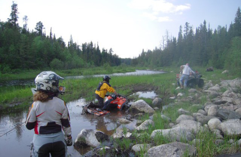 Four-wheeling at Golden Eagle Camp