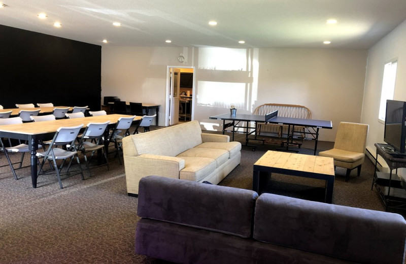 Meeting room at Hardscrabble Ranch.