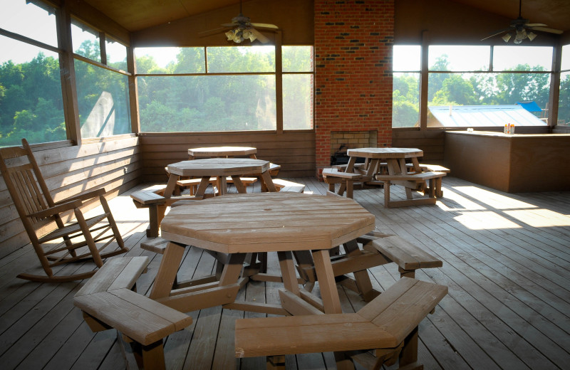 Porch at Buckhead Ranch.
