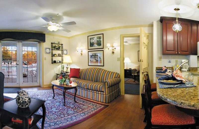 Villa interior at Westgate Williamsburg.