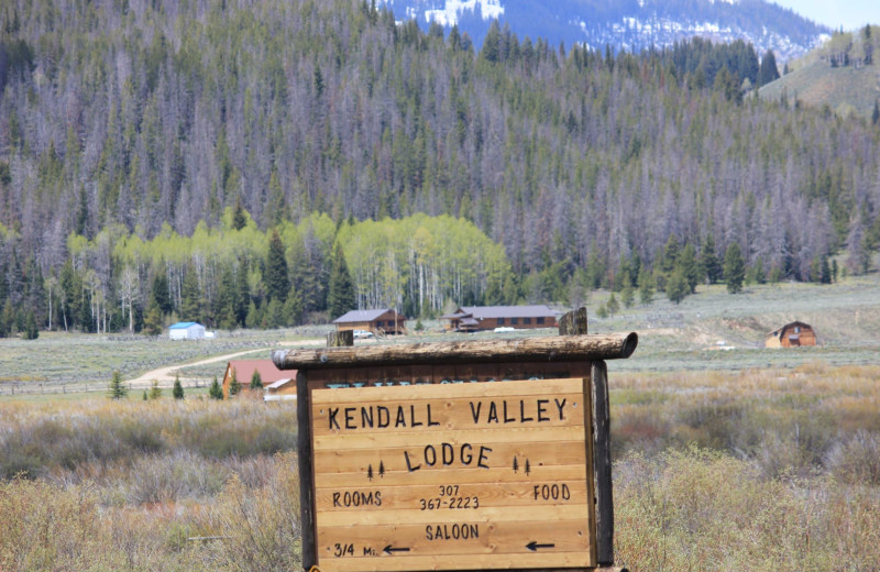 Exterior view of Kendall Valley Lodge.