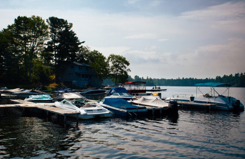 Dock at Great Blue Resorts- Lantern Bay Resort.