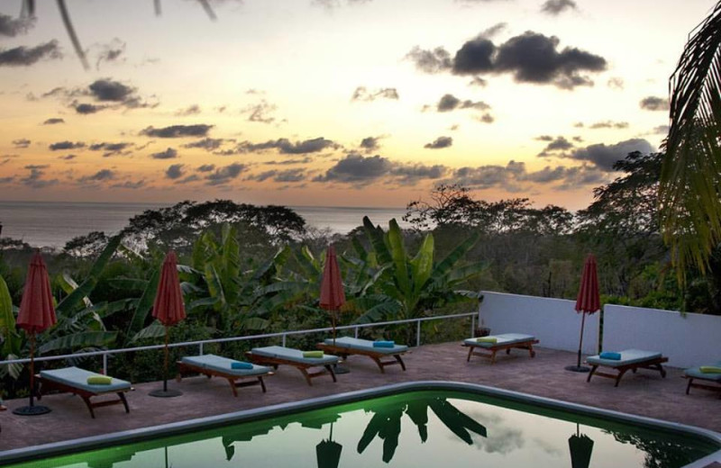 Outdoor pool at Hotel Vista Mar.