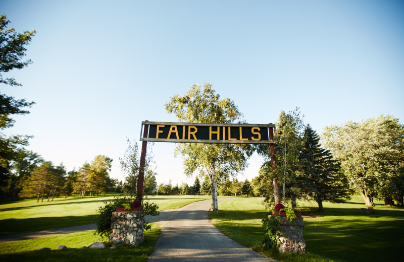 Grounds at Fair Hills Resort.