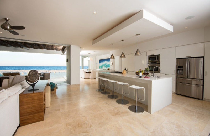 Kitchen at Casa de la Playa.