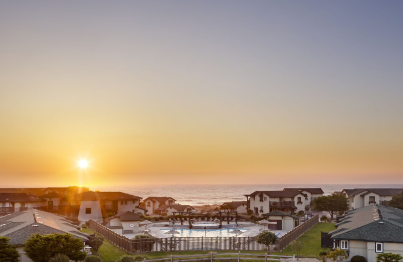 Outdoor pool at The Sanctuary Beach Resort.