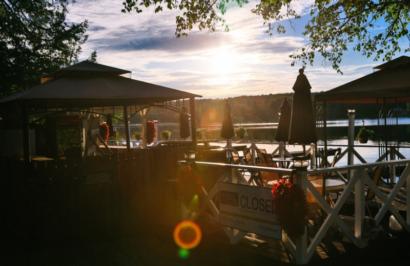 Patio at Bonnie View Inn.