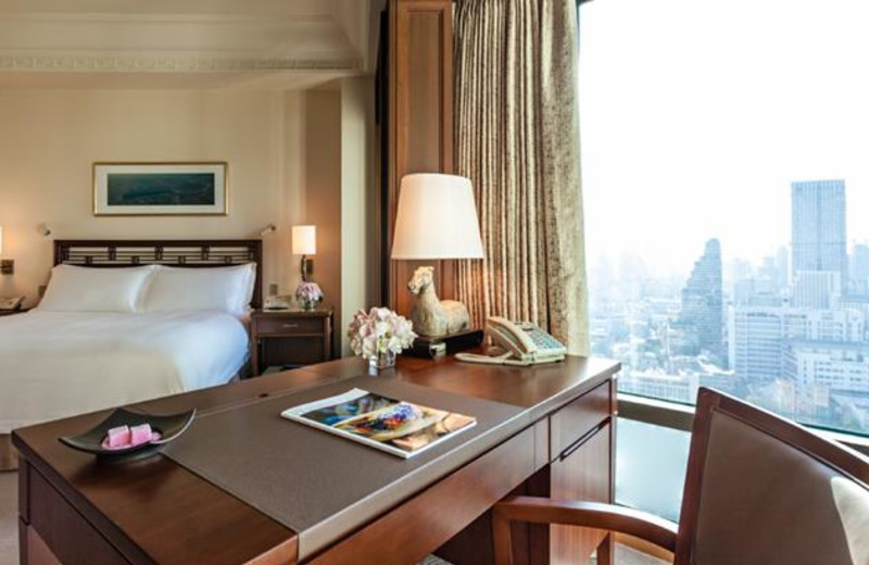 Guest room at The Peninsula - Bangkok.