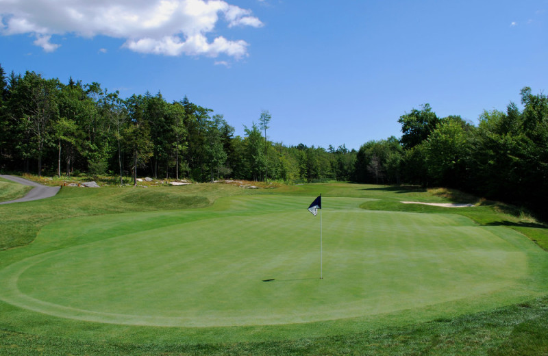 Golf course at Boothbay Harbor Oceanside Golf Resort.