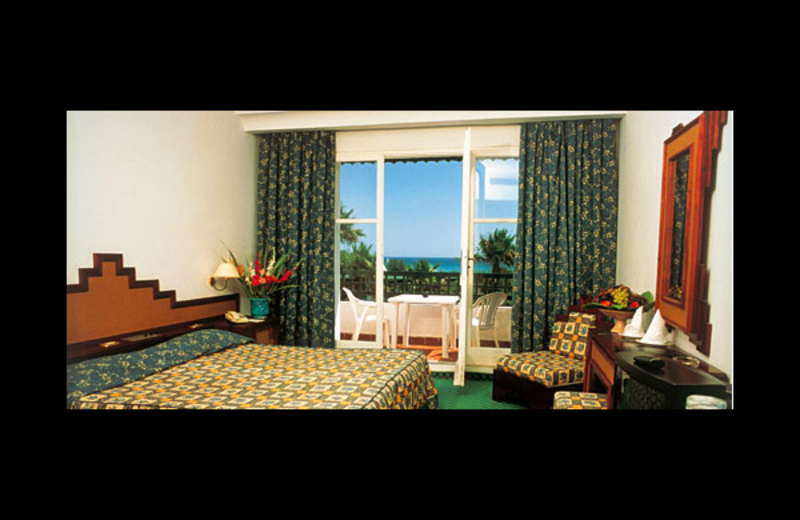 Guest room at Abou Nawas Hammamet.