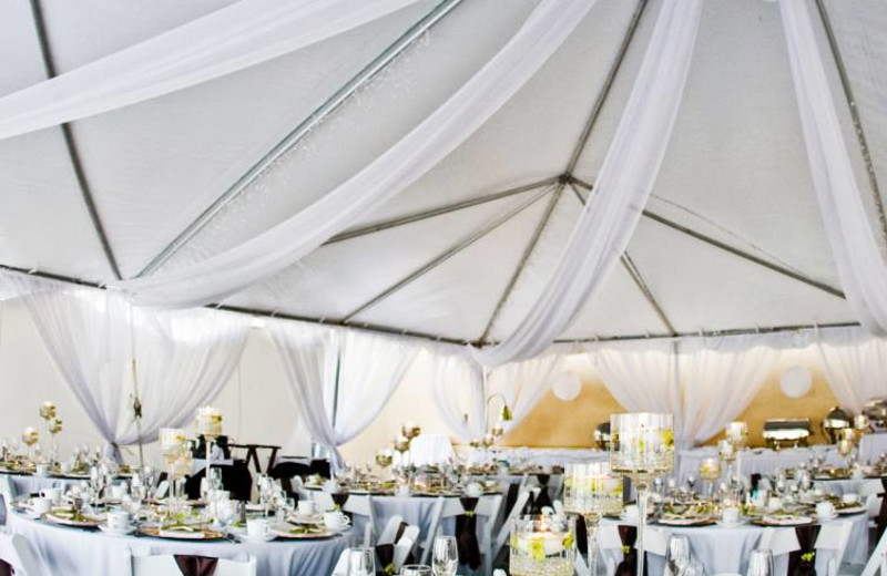 Wedding reception at Crowne Plaza Melbourne Oceanfront Resort.