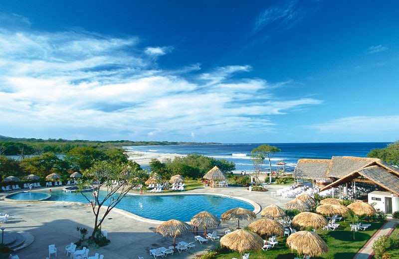 Exterior view of Barcelo Playa Langosta Resort.