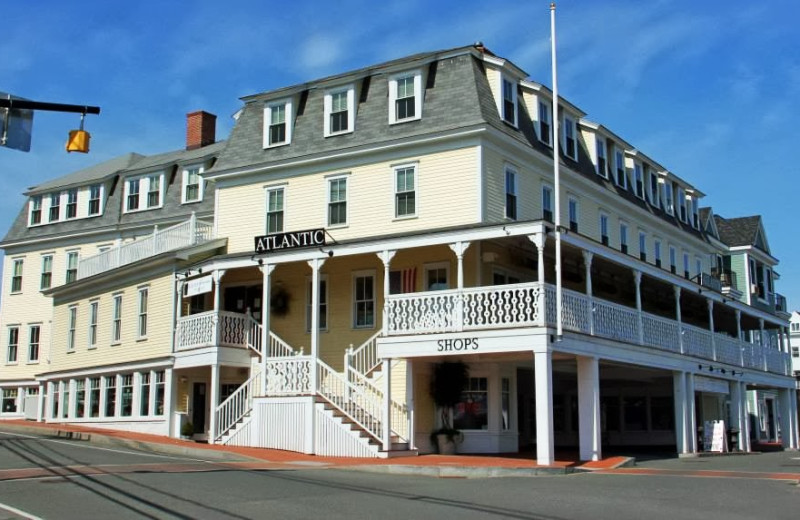 Exterior view of Atlantic House Inn.