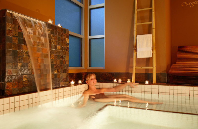 Relaxing at Heidel House Resort.