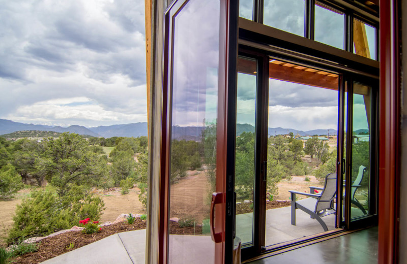 Mountain view at Royal Gorge Cabins. 