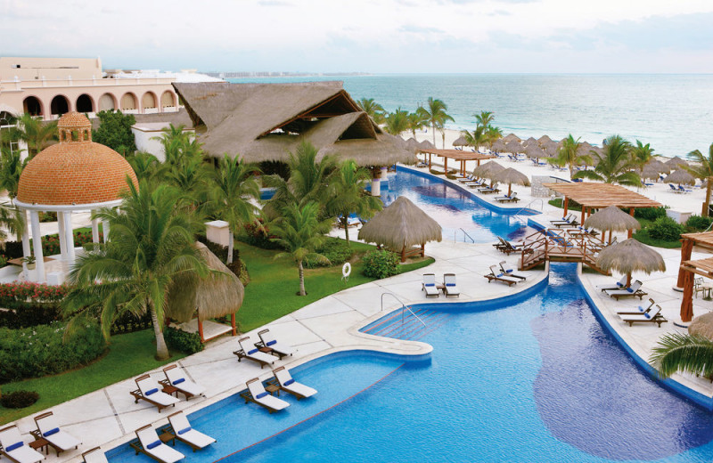 Exterior view of Excellence Riviera Cancun.