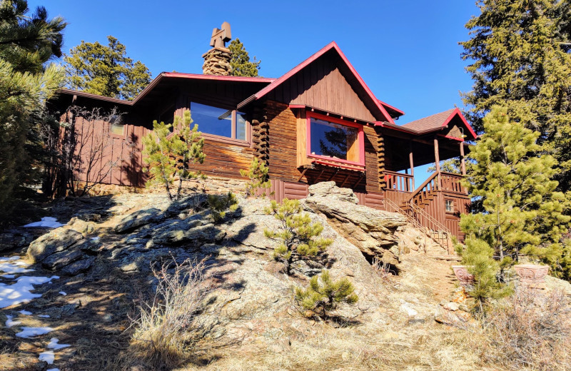 Cabin exterior at Valhalla Resort.