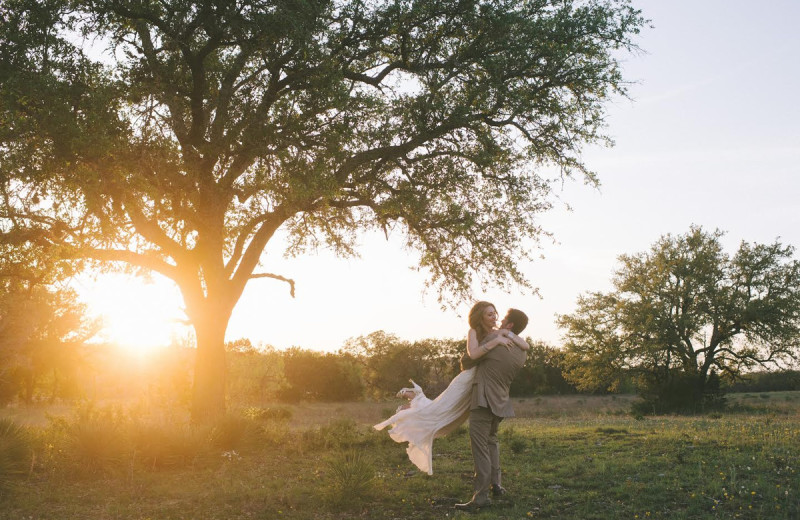 Couple at The Heart of Texas Ranch.