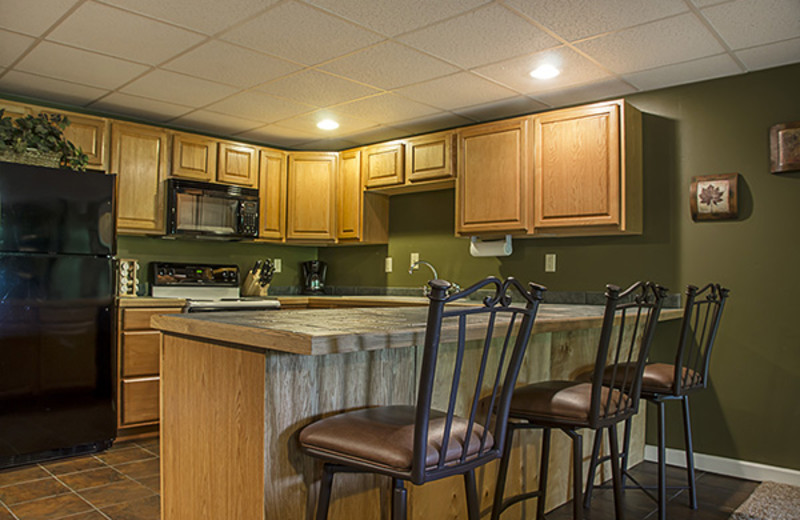 Kitchen at Hideaway Haven.