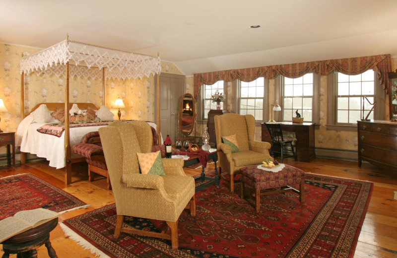 Guest room at Rabbit Hill Inn.