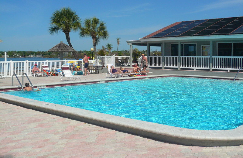 Outdoor pool at Bermuda Bay Resort.