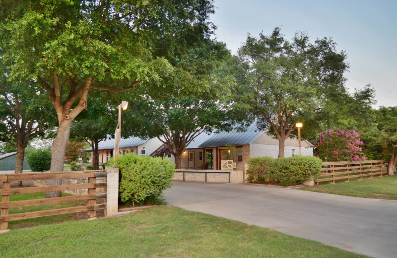 Exterior view of Gruene Sunday Haus.