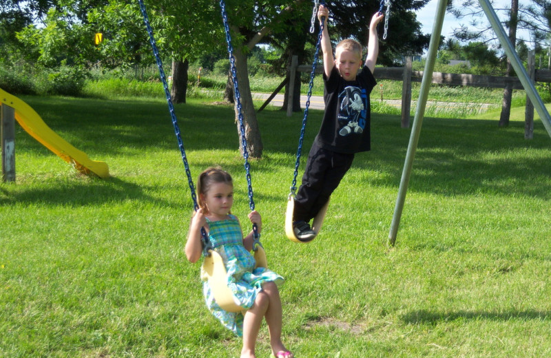 Swing at Abbywood Resort.