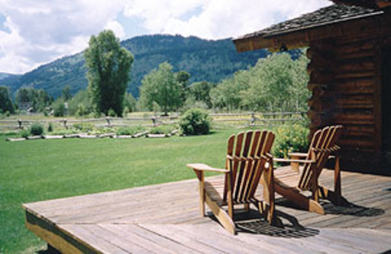 Deck View at The Wildflower Inn