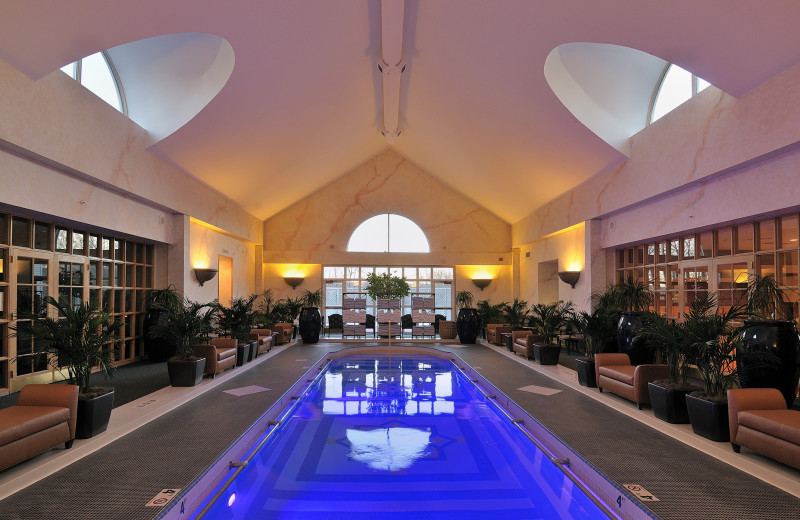 Indoor pool at The Spa at Norwich Inn.