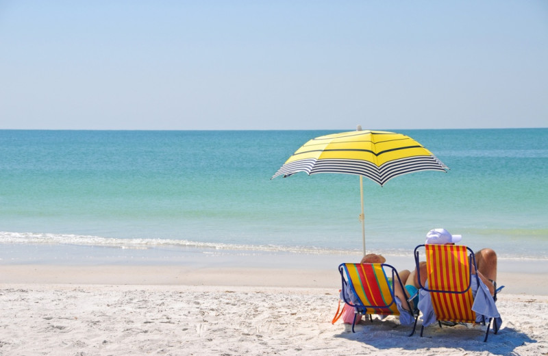 Relaxing on the beach at Granada Ocean Resort.