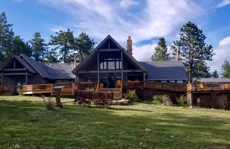 Exterior view of Sundance Trail Guest Ranch.