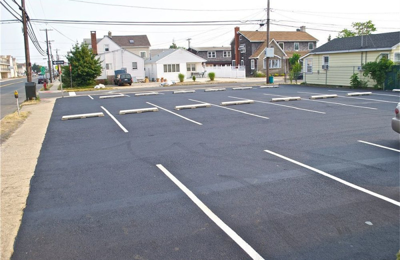 Parking lot at Days Inn - Seaside Heights.