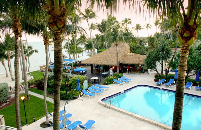 Outdoor pool at Hampton Inn & Suites Islamorada.