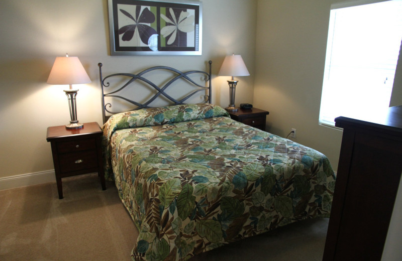 Guest room at Laketown Wharf.