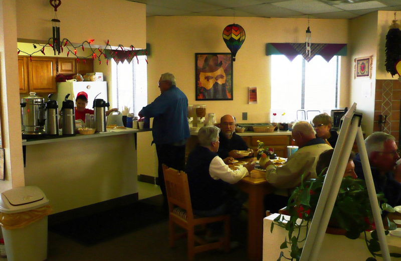 Dinning room at American RV Park.