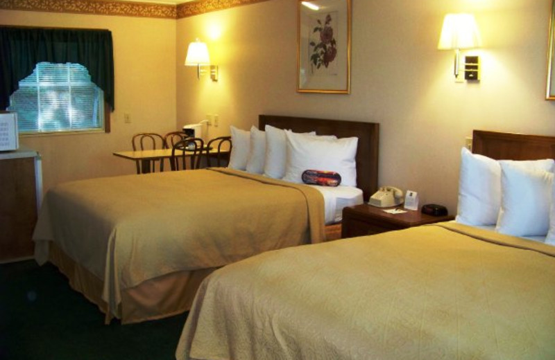 Guest room at Bar Harbor Quality Inn.
