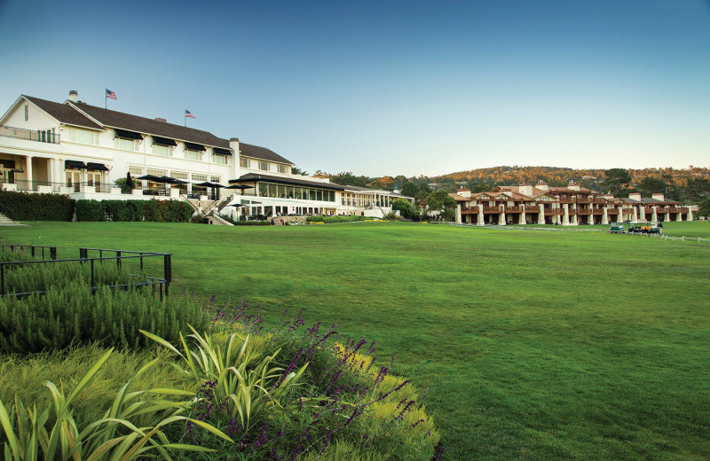 Exterior view of The Lodge at Pebble Beach.