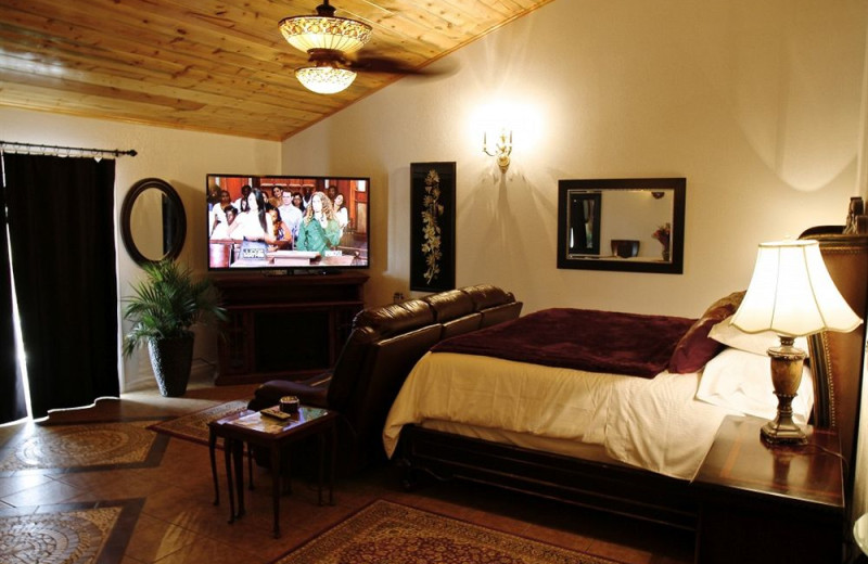 Guest room at Echo Canyon Spa Resort.