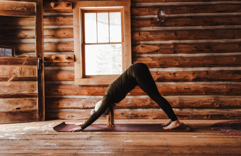 Yoga at Vista Verde Ranch.