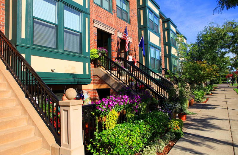 Exterior view of Orenco Station Manor Suites.