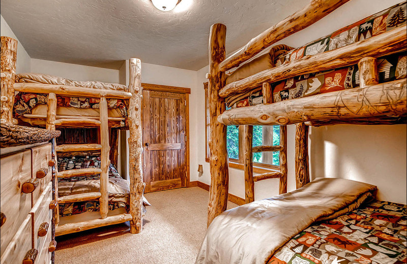 Rental bedroom at Breckenridge Rentals by Owner.