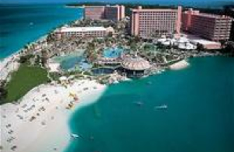 Aerial view of Atlantis, Paradise Island - Coral Towers.