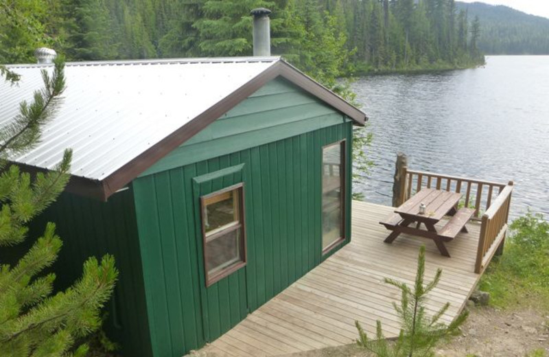 Cabin at Star Lake Fishing Resort.