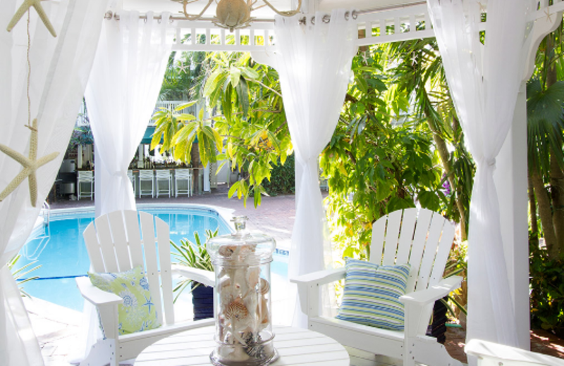 Cabana Area at The Gardens Hotel