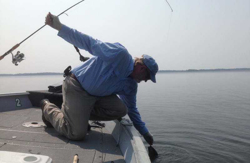 Fishing at Ballard's Black Island