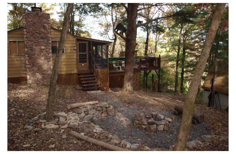 Rental exterior at Cabins-4-Rent.