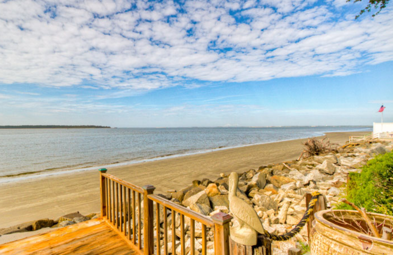 The beach at Hodnett Cooper.