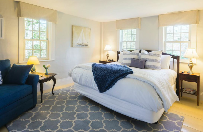 Guest room at Sea Meadow Inn.