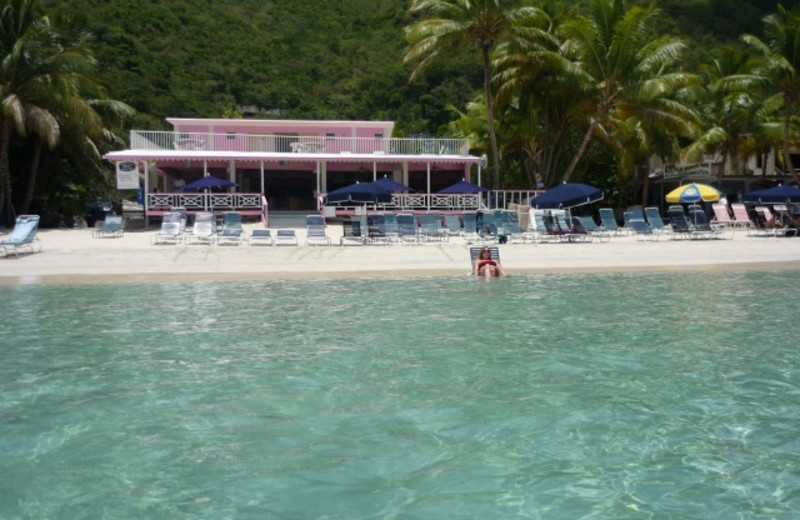 Exterior view of Rhymer's Beach Hotel.