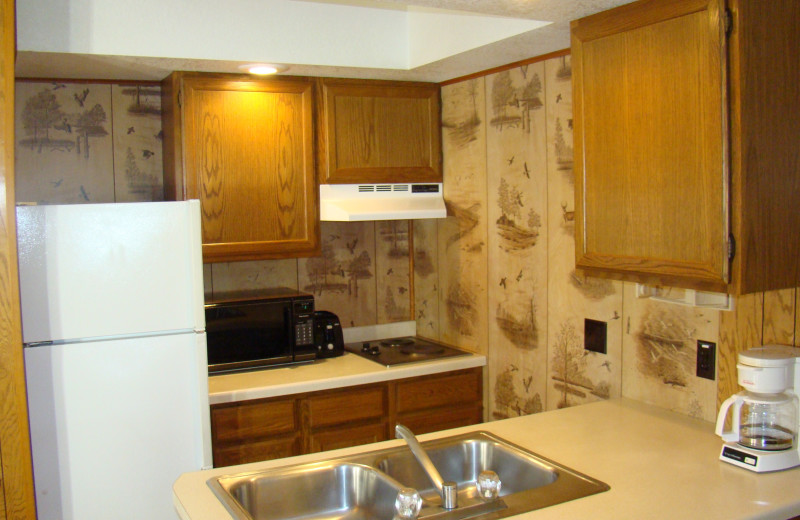 Guest kitchen at Gull Four Seasons Resort.